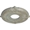 Ekena Millwork Attica Ceiling Medallion (Fits Canopies up to 3 1/2"), 12 3/4"OD x 4"ID x 1/2"P, Flash Gold CM12ATFLS - alternate 3